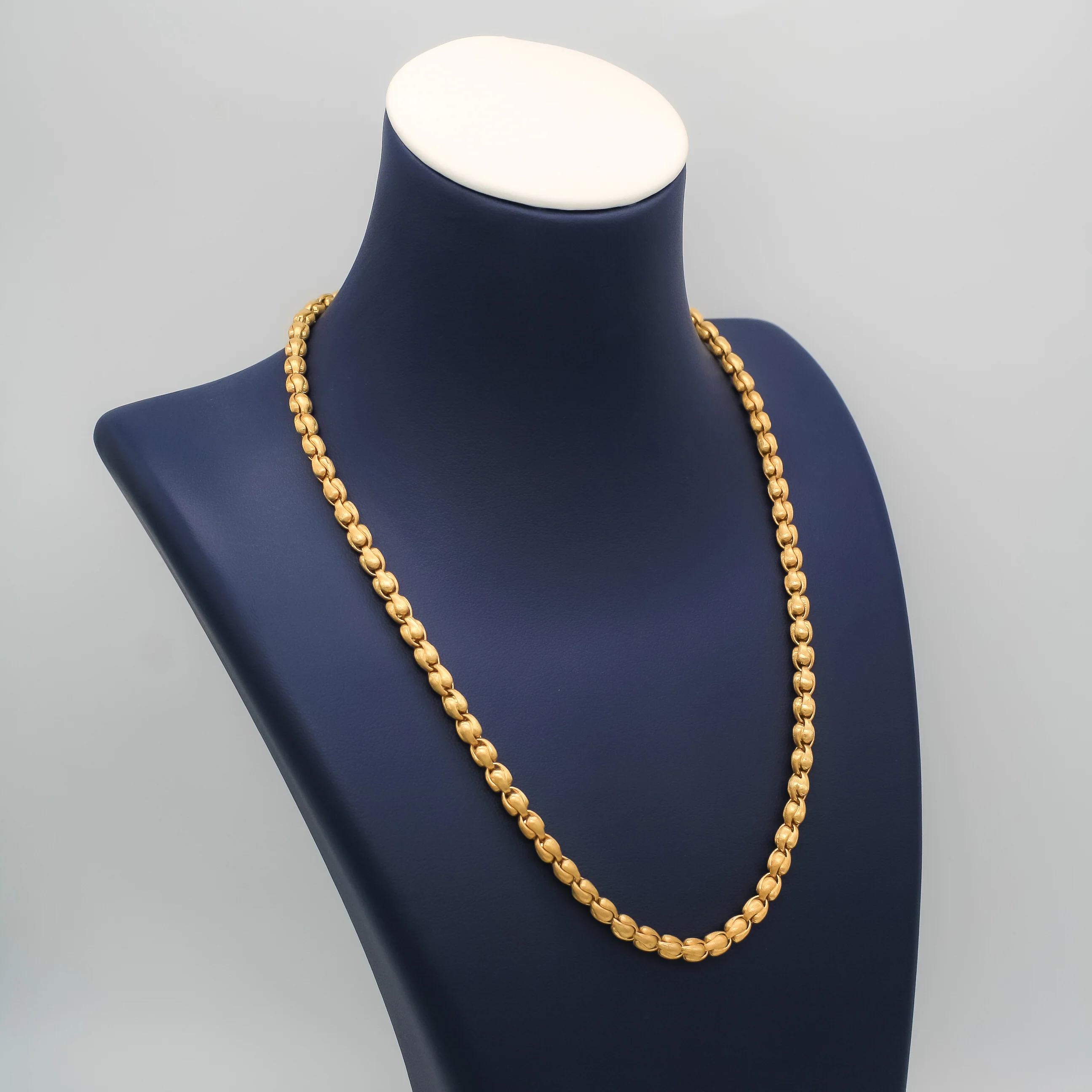 Women’s Fancy Chain Necklace In 18K Yellow Gold - Image 3