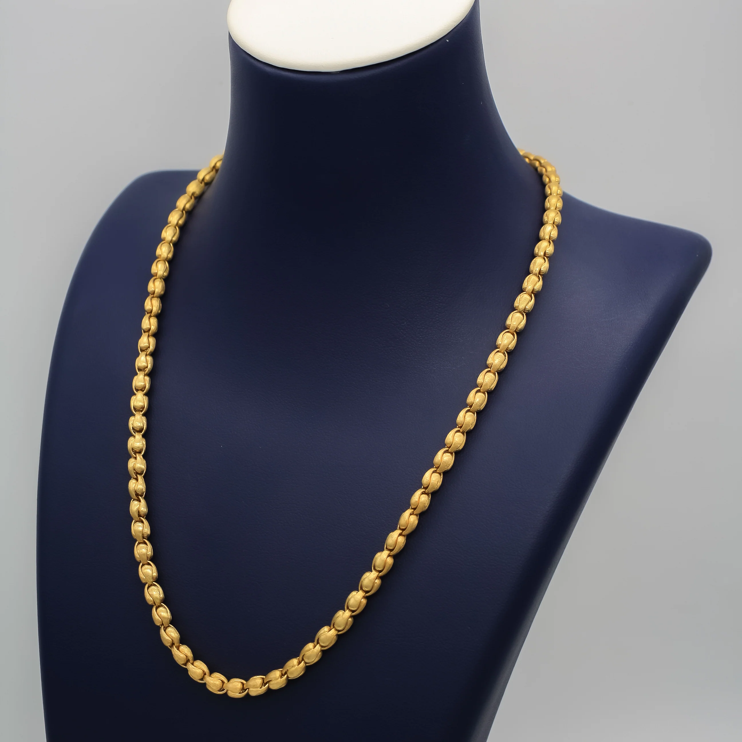 Women’s Fancy Chain Necklace In 18K Yellow Gold - Image 4
