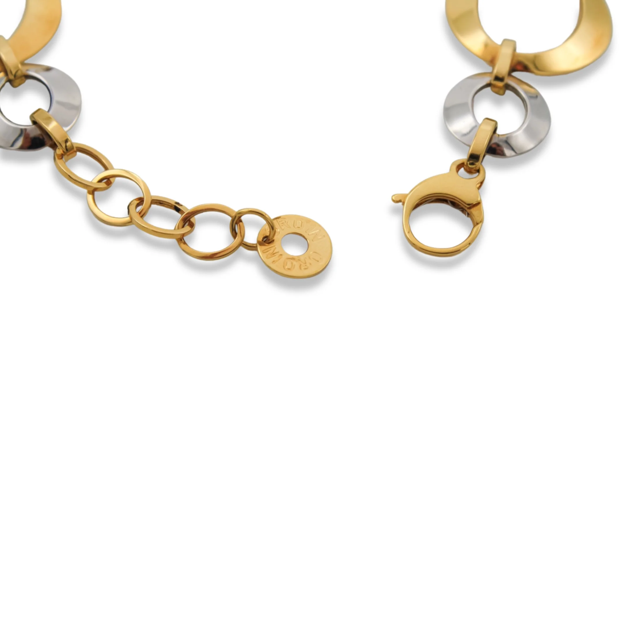 Women’s Fancy Two-Tone Bracelet In 18K Gold - Image 4